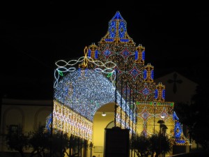 Galleria accensione bianca con prospetto da 17 metri vista laterale 2