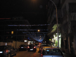 Tetto di luci bianco
