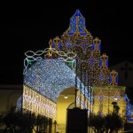 Galleria accensione bianca con prospetto da 17 metri vista laterale 2