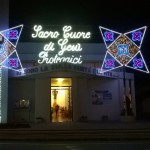 Scritta Sacro Cuore di Gesù Proteggici